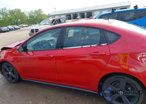 2016 Dodge Dart Gt z USA, uszkodzony, nr VIN 1C3CDFEB0GD578072